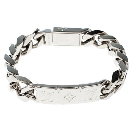 louis vuitton armband heren|louis vuitton monogram chain bracelet.